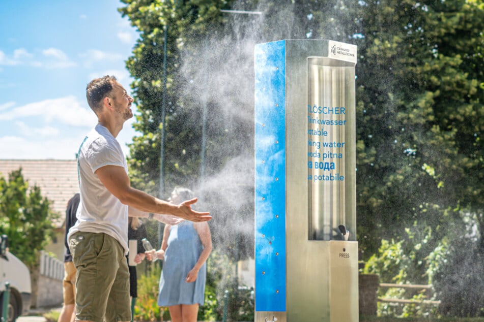 Was könnte erfrischender sein als ein solcher Wassernebel im Sommer?