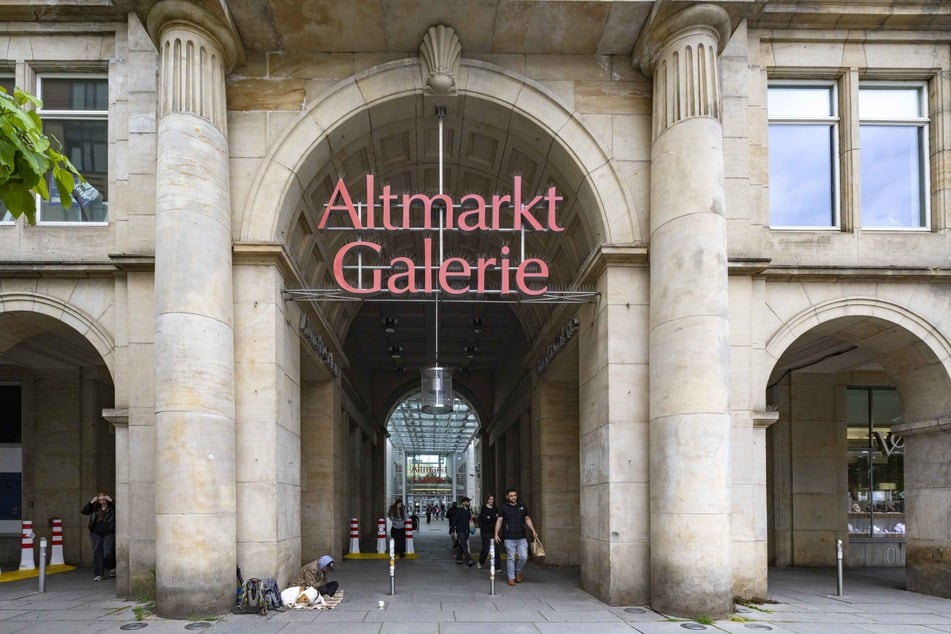 Weiter ging es für den jungen Mann zur Altmarkt-Galerie. (Archivbild)