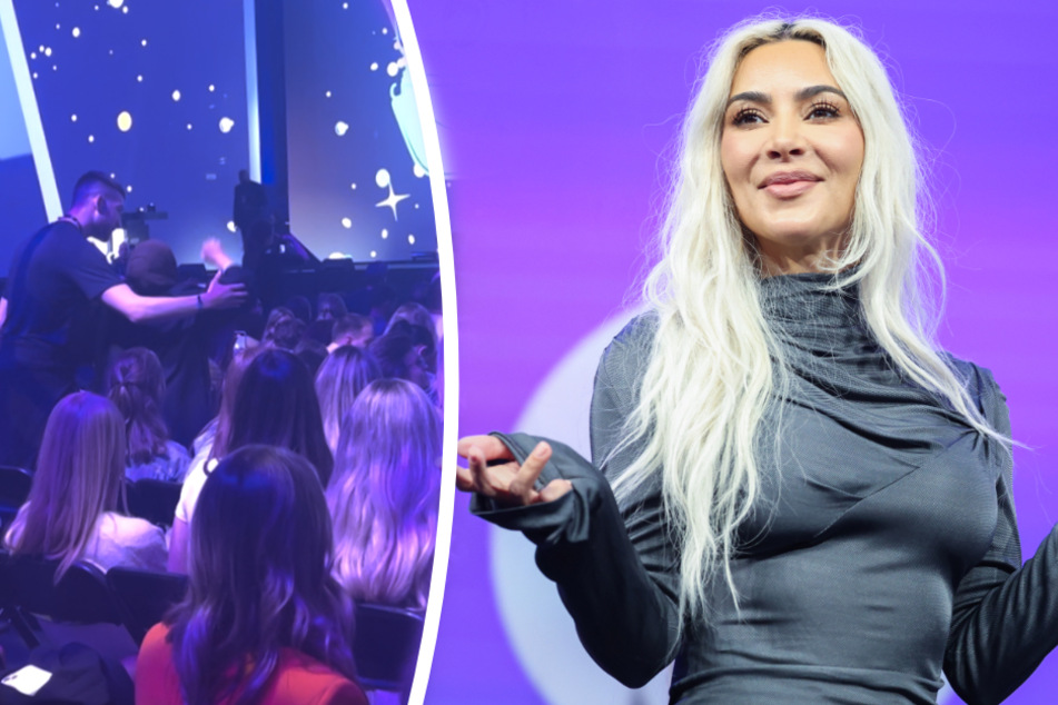 Zwischenfall bei Kim-Kardashian-Auftritt auf OMR: Plötzlich wird es laut im Publikum