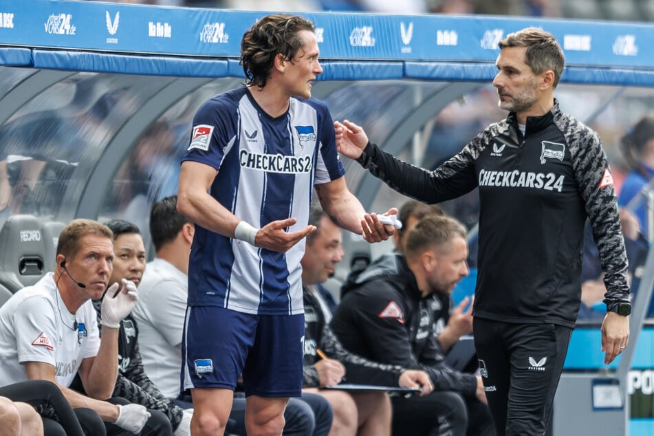 Stefan Leitl (48) hat Verständnis für den Wechsel von seinem Kapitän Fabian Reese (28, l.)