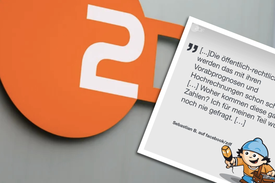 Sebastian B. hat Bedenken zu den Prognosen zur Wahl. Das ZDF erklärt, wie diese zustandekommen.