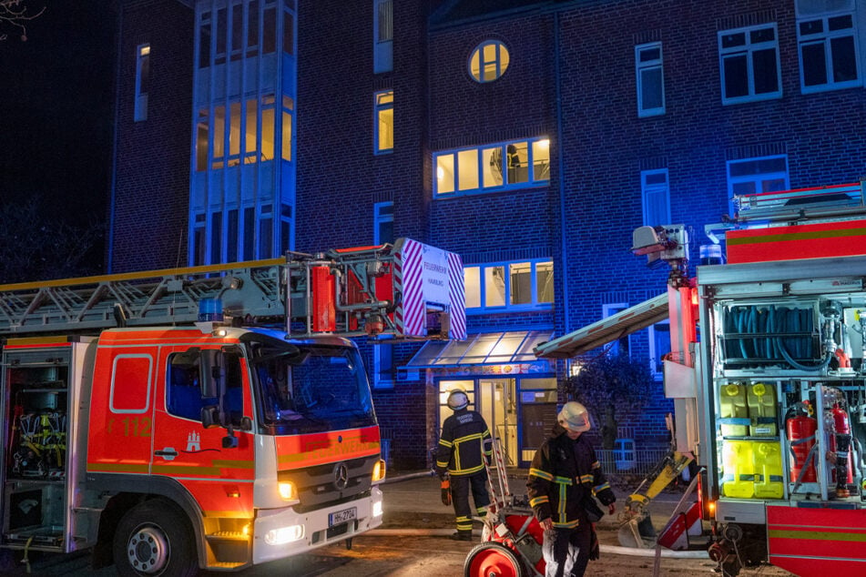 Die Feuerwehr hatte den Brand in der Unterkunft schnell gelöscht.