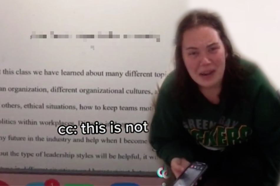 Student clicks send on a college essay and then has a panic attack