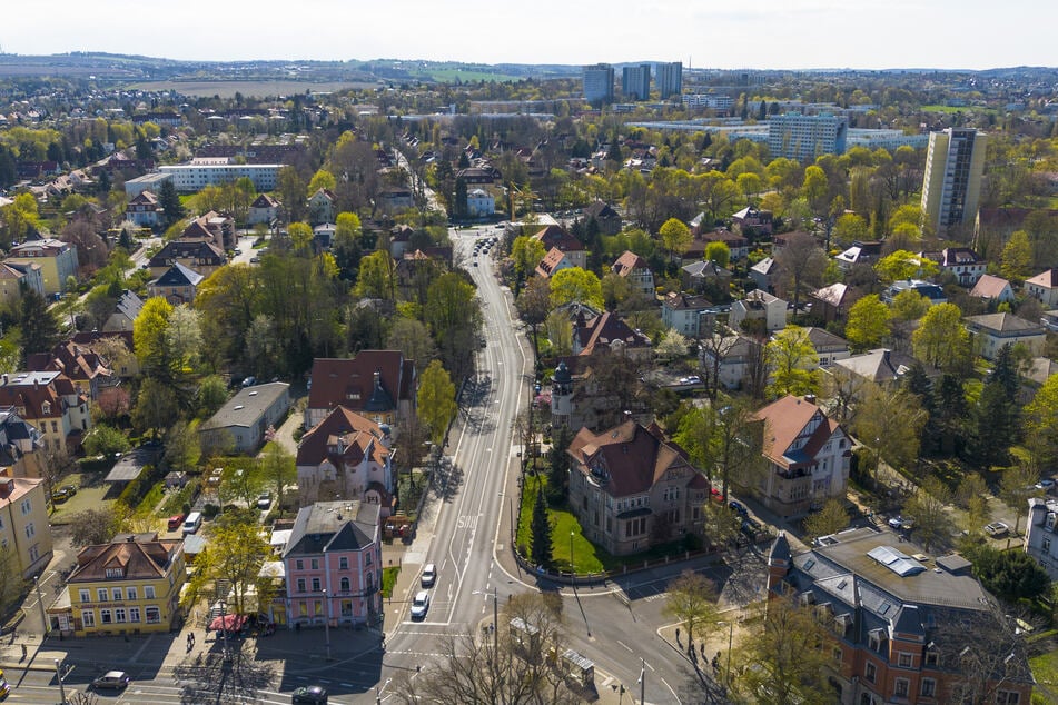 Um diesen Abschnitt der Caspar-David-Friedrich-Straße geht es.