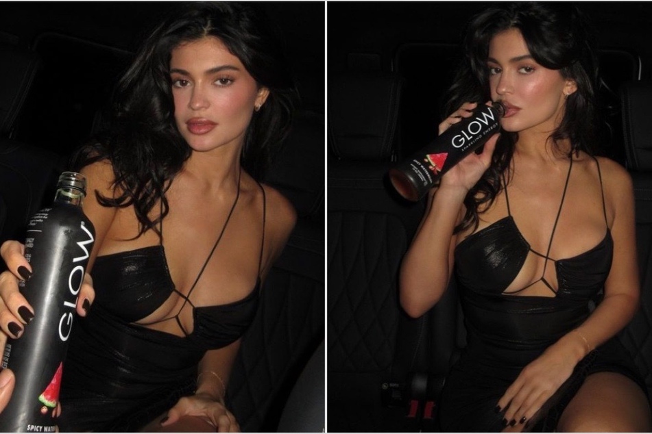 Kylie Jenner glows in sexy thirst trap