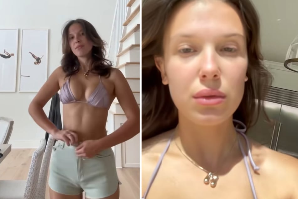 Millie Bobby Brown showed off the latest products from her florence by mills fashion line in a new video shared Saturday.