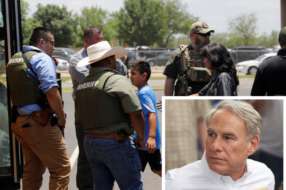 Texas Gov. Greg Abbott named the suspected shooter in a press conference on Tuesday afternoon.