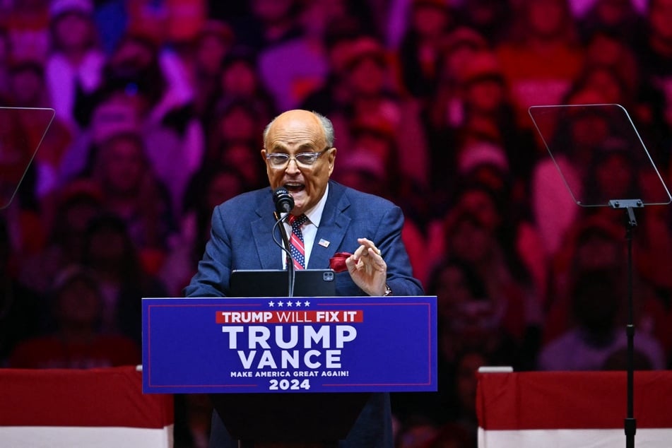 Rudy Giuliani (81) unterstützte Donald Trump bei mehreren Wahlkämpfen.