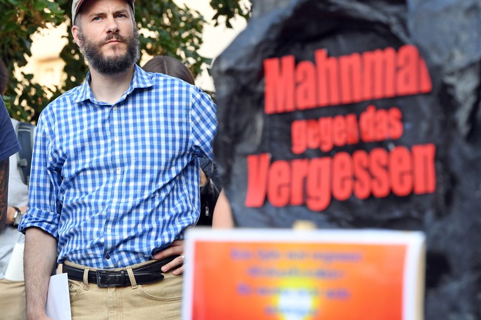Martin Kohlmann (44, Pro Chemnitz/Freie Sachsen) klagte gegen die heutige Demonstration von "Chemnitz Nazifrei".
