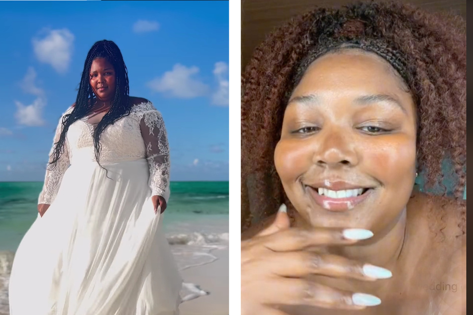 Lizzo once again rocked a wedding dress in her latest music video for 2 Be Loved.