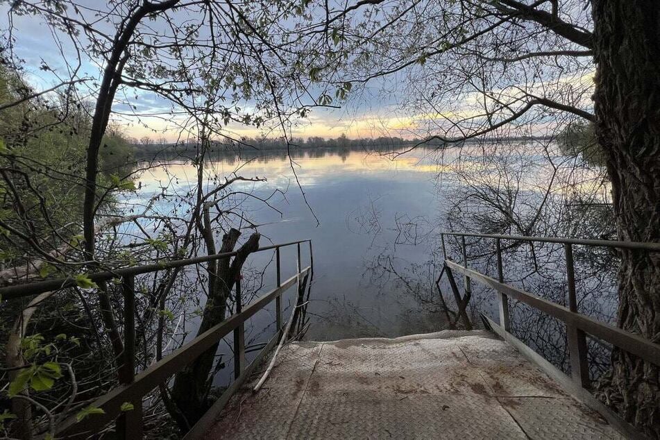 Der junge Mann wollte im Möwensee schwimmen.