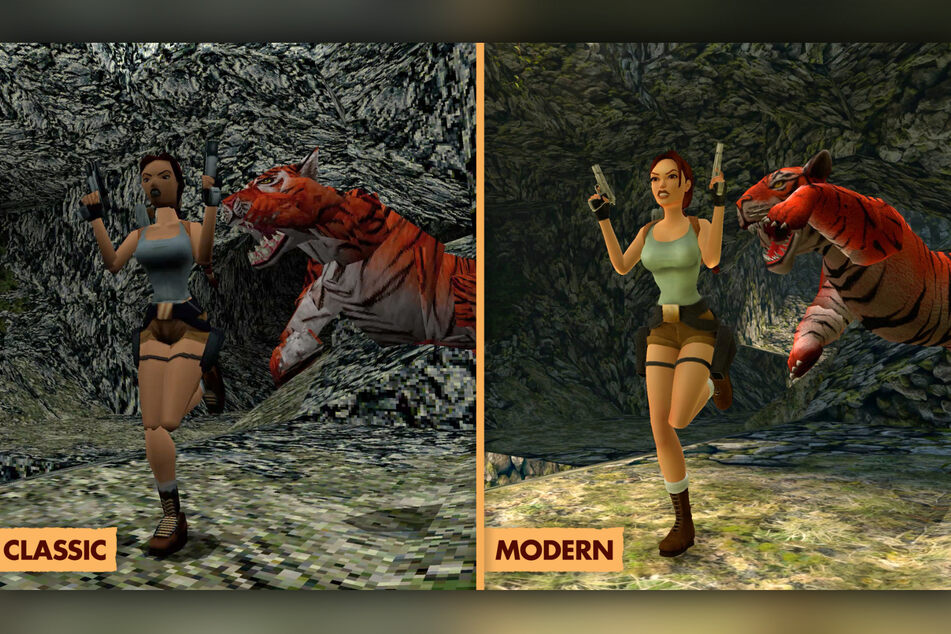 Die Spieler können jederzeit zwischen dem klassischen und neuen Look wechseln.