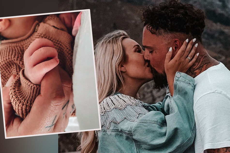 Bachelor-Kandidaten Jessi und Nik Schröder mit süßen Nachrichten! Die kleine Hailey ist da