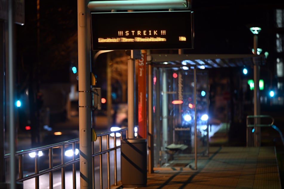 Auch die Rheinbahn in Düsseldorf wird bestreikt.