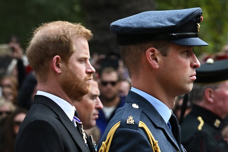 Harry (l.) and William have been on the outs since the Duke of Sussex moved to the US.