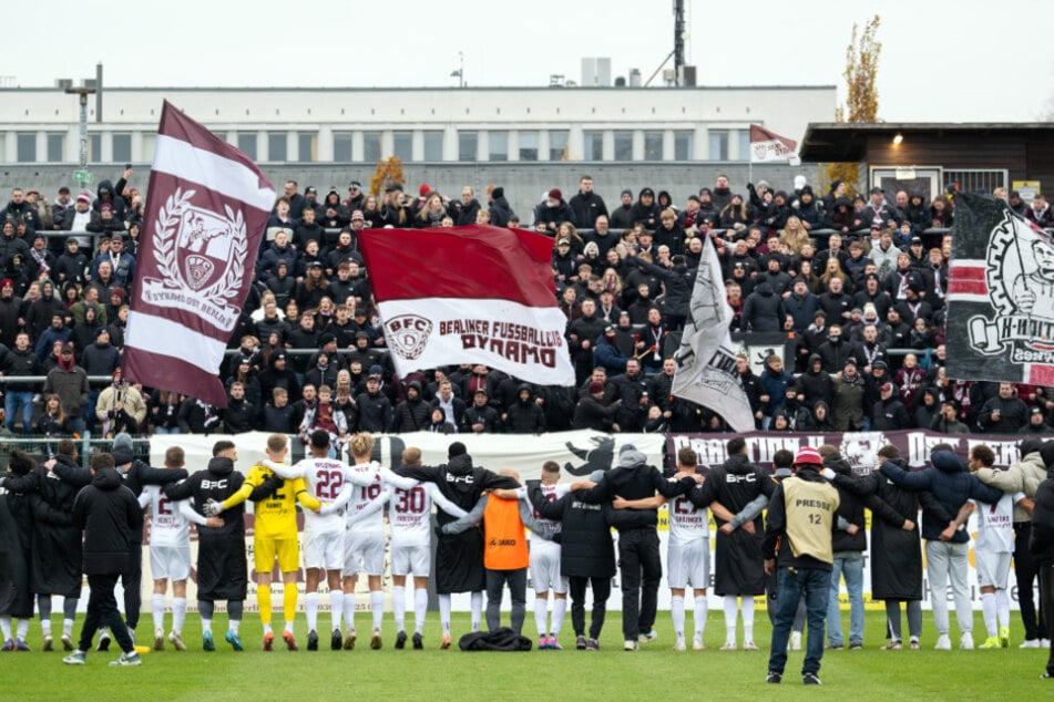 Das Auswärtsspiel gegen den BFC Dynamo endete am Schluss mit einem Unentschieden. (Archivbild)