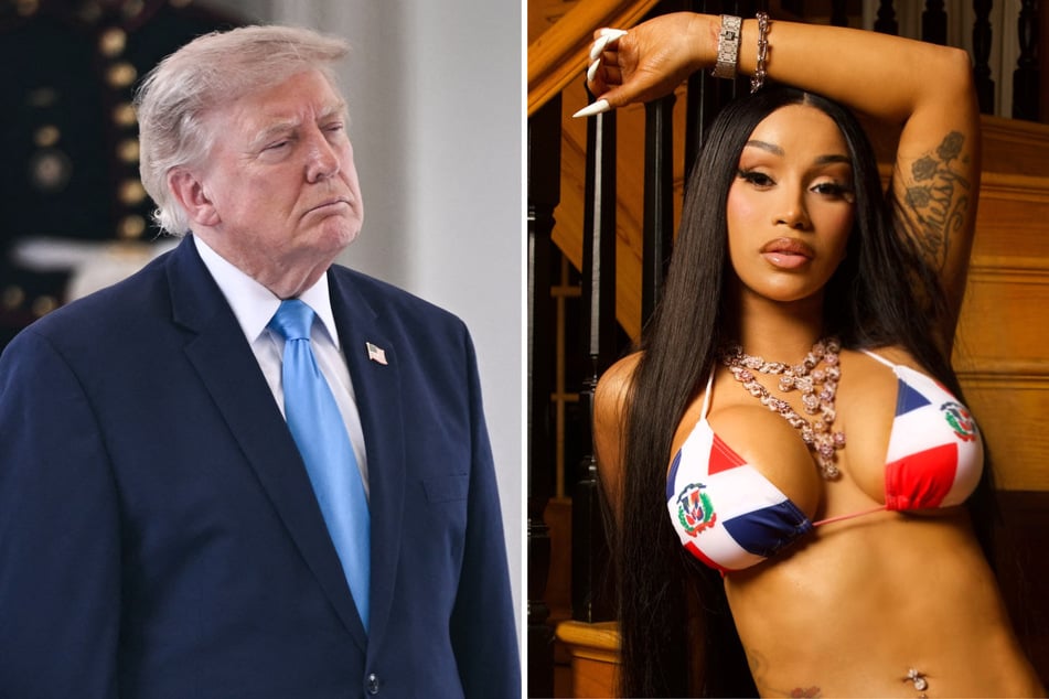 Cardi B's new track Ah Ha features a bold diss at President Donald Trump.