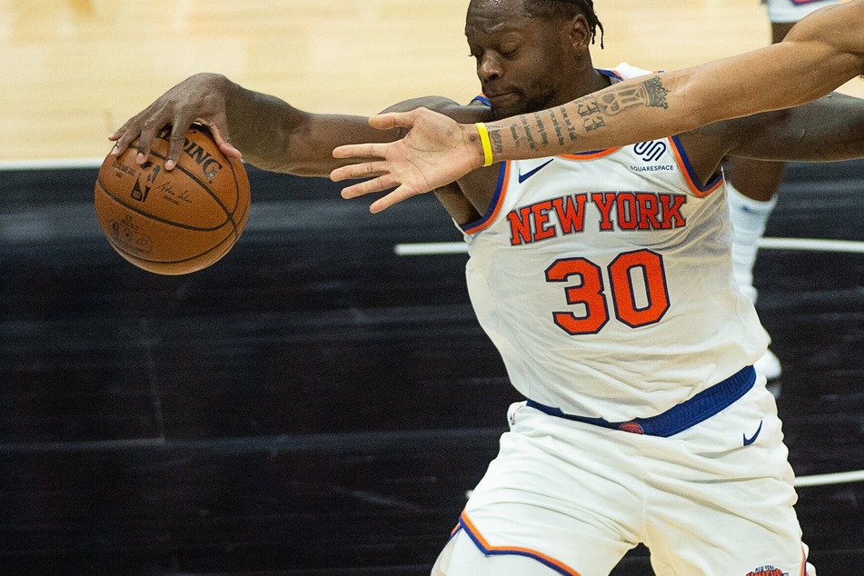 Knicks forward Julius Randle scored 16 points to help New York win against the Hornets on Tuesday.