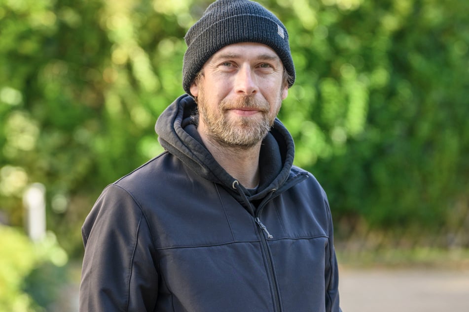 Christian Päutz (41) von der Kindervereinigung Sachsen wollte die Zwickauer Straße für einen Tag in Kinderhand geben.