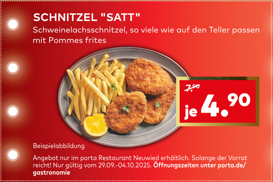 Mit einem Klick den Restaurant-Coupon herunterladen.