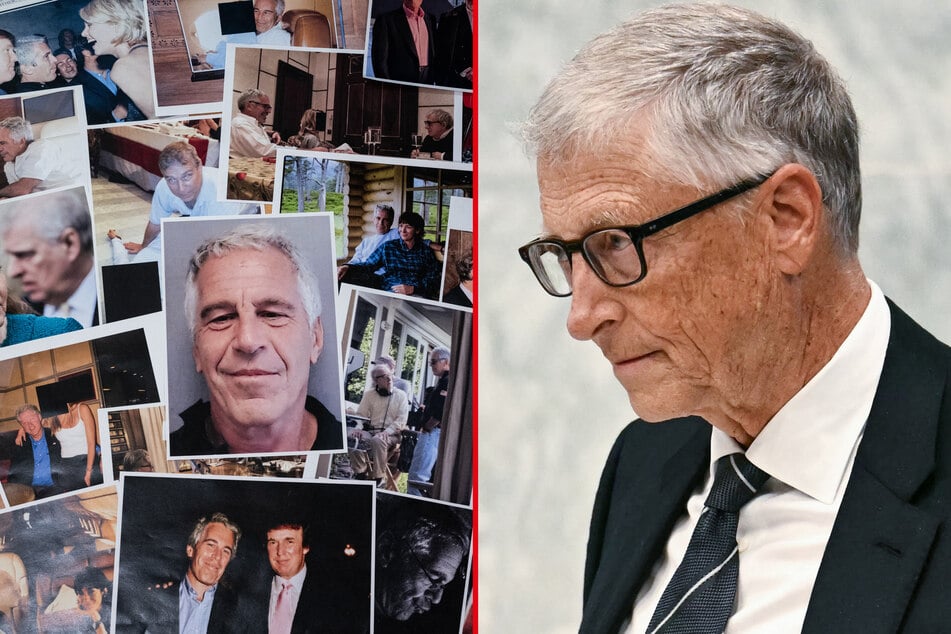 Bill Gates (r.) testified on his ties to the late Jeffrey Epstein before the House Oversight Committee on June 10.