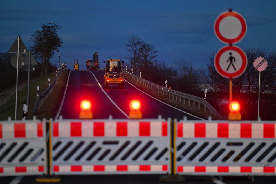 Die Brücke ist seit Mittwoch gesperrt.