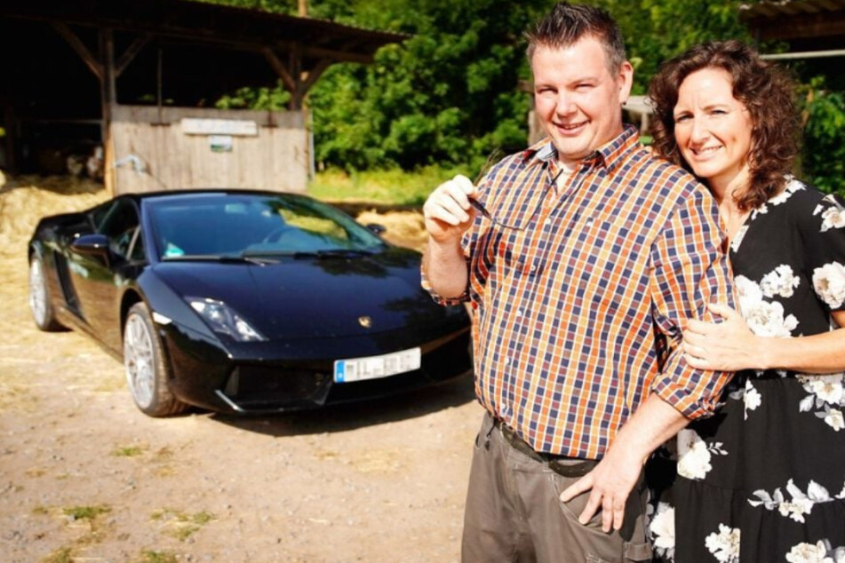 Der 42-Jährige hat zehn Jahre lang eisern gespart und sich dann den Traum von einem eigenen Lamborghini erfüllt.
