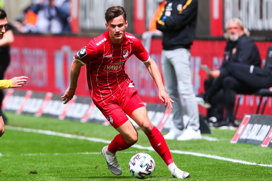 Omar Sijaric (19), hier noch im Türkgücü-Trikot, spielt künftig für den FC Erzgebirge Aue.