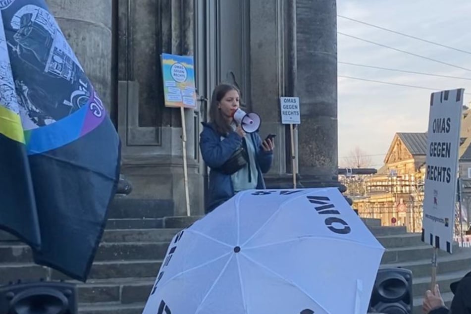 Auch eine "Fridays for Future"-Aktivistin meldete sich zu Wort.