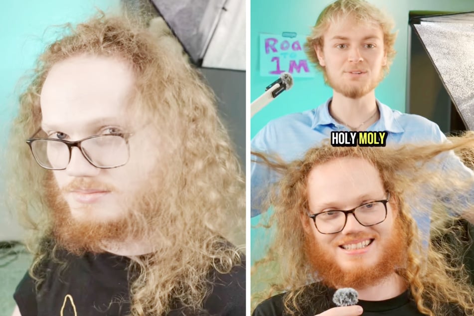 So sehen Haare aus, die vier Jahre lang keine Schere mehr gesehen haben.