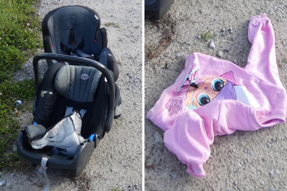 In Celle (Niedersachsen) wurden am Wochenende Kleidungsstücke eines Mädchens sowie Kindersitze gefunden.