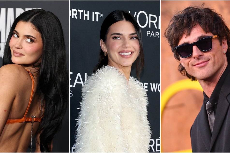 Kylie Jenner (l.) is very invested in Kendall's romance with Jacob Elordi (r.) and approves of the A-lister dating her sister.