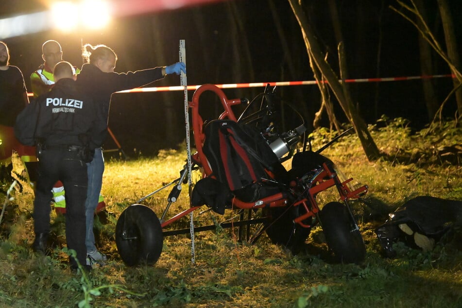 Mit diesem Gerät stürzte der 61-Jährige aus der Luft.