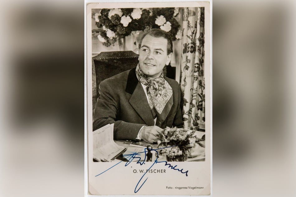 Der österreichische Schauspieler O.W. Fischer (1915–2004) unterschrieb schon vor Jahrzehnten.