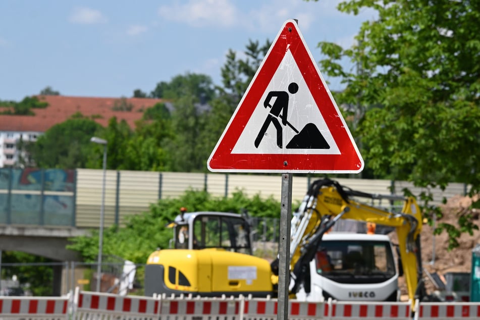 Baustellen Chemnitz: Chemnitz und Umland: Baustellen und Sperrungen in der kommenden Woche