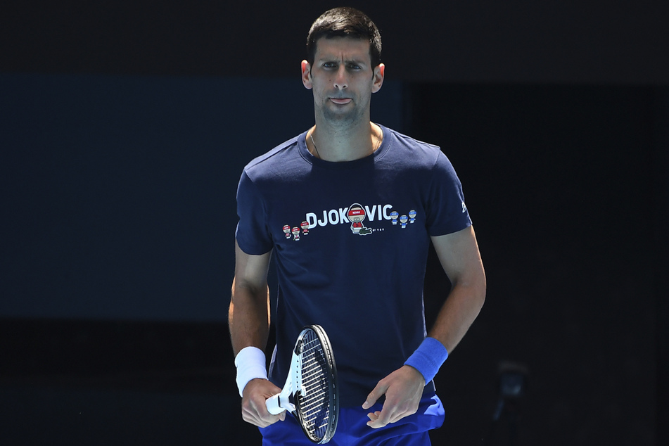 Novak Djokovic (34) ist zwar in Australien, könnte aber jederzeit rausgeworfen werden.