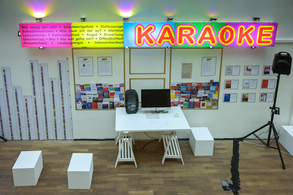 Der Karaoke-Kiosk von Christian Kloß ist eines der nominierten Werke.