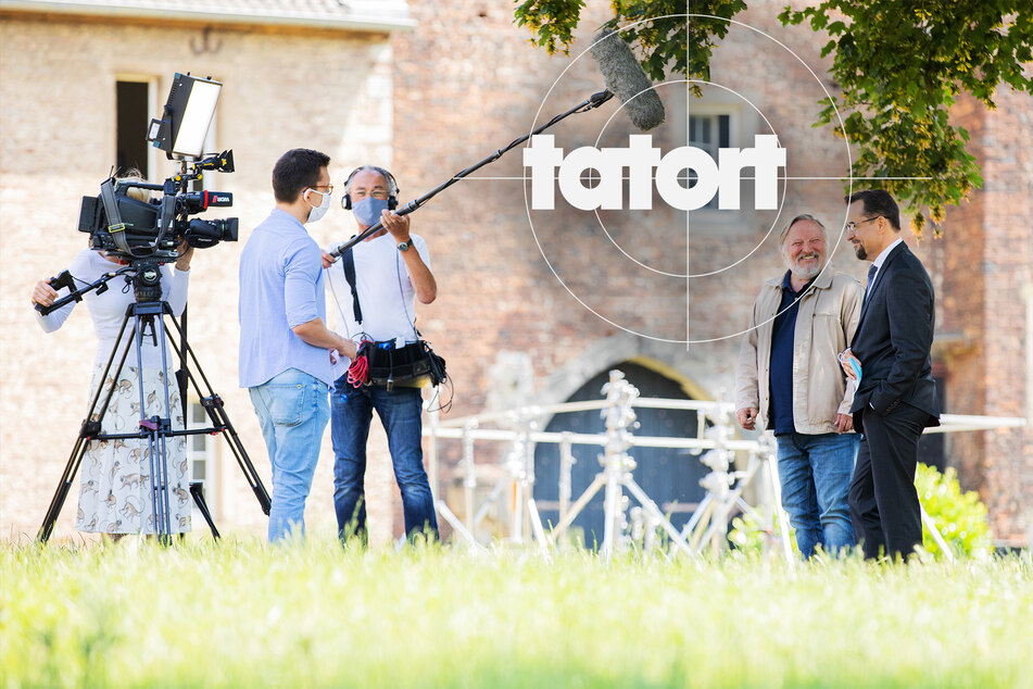 "Tatort"-Dreh in Corona-Zeiten: Axel Prahl und Jan-Josef Liefers gehen auf Abstand