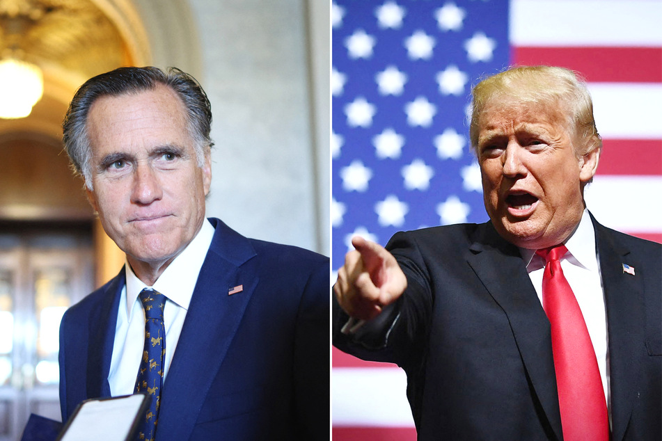 Donald Trump raved for hours on social media after Senator Mitt Romney called on donors and other candidates to help him keep Trump out of the White House.