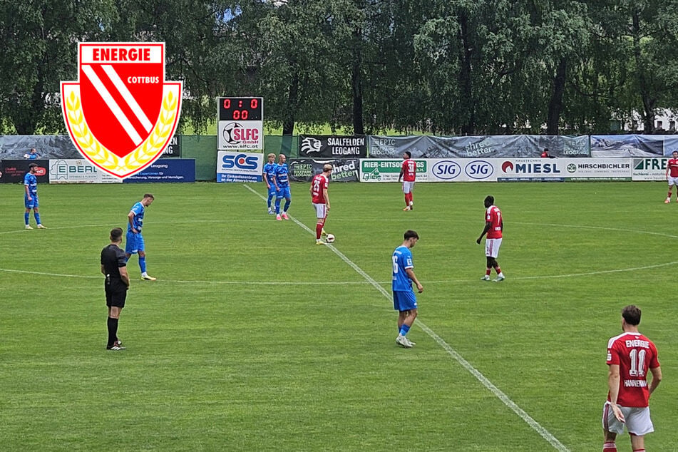 Energie Cottbus im Trainingslager: FCE stark über links, zwei Tore zur Pause