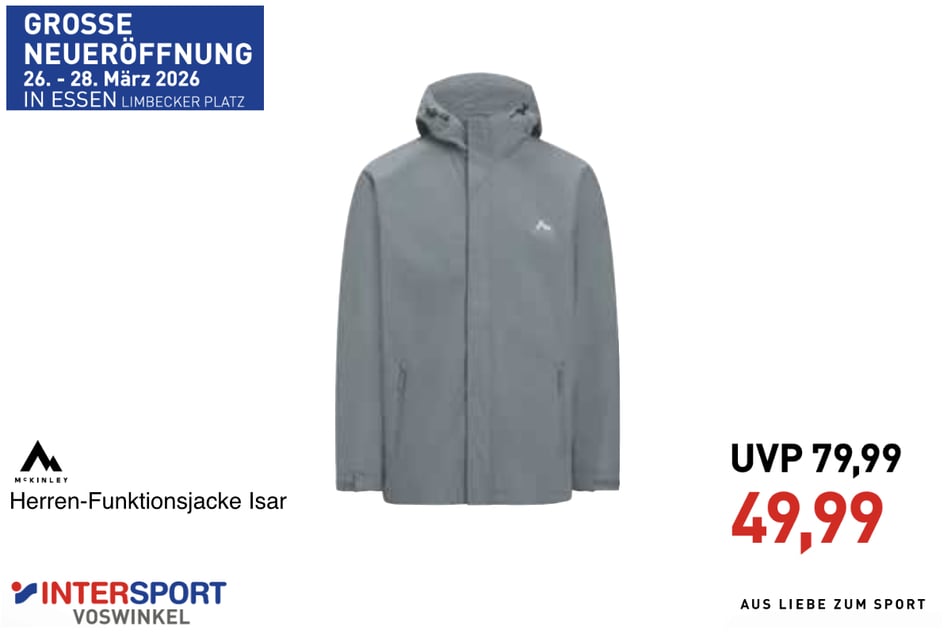 McKinley Isar für 49,99 statt 79,99 Euro (Herren).