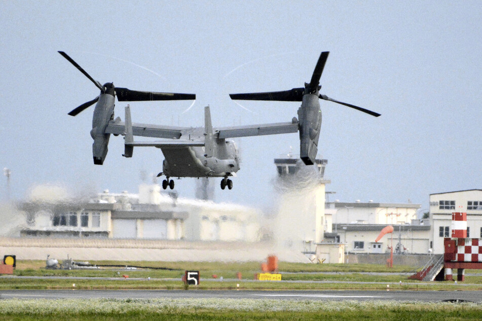 Ein Flugzeug vom Typ CV-22 Osprey des US-Militärs ist vor Japan ins Meer abgestürzt. (Archivbild)