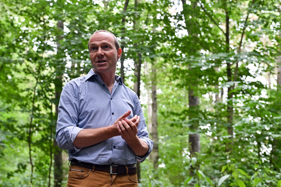 Wolfram Günther (Grüne), Umweltminister von Sachsen, schafft es im Vergleich zu seinen Kollegen nur ins Mittelfeld.