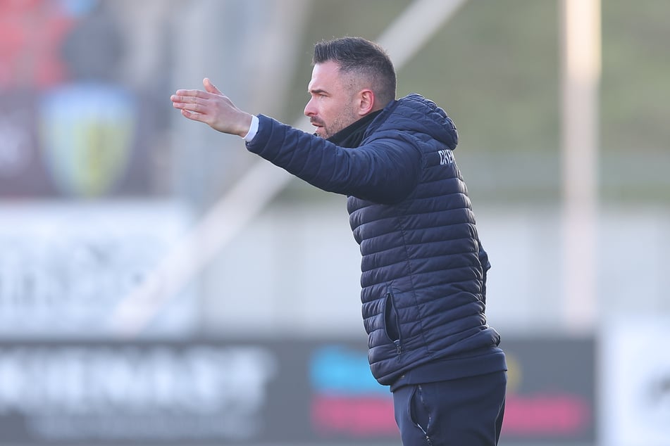 CFC-Coach Benjamin Duda (37) ging mit seiner Mannschaft beim FSV unter.