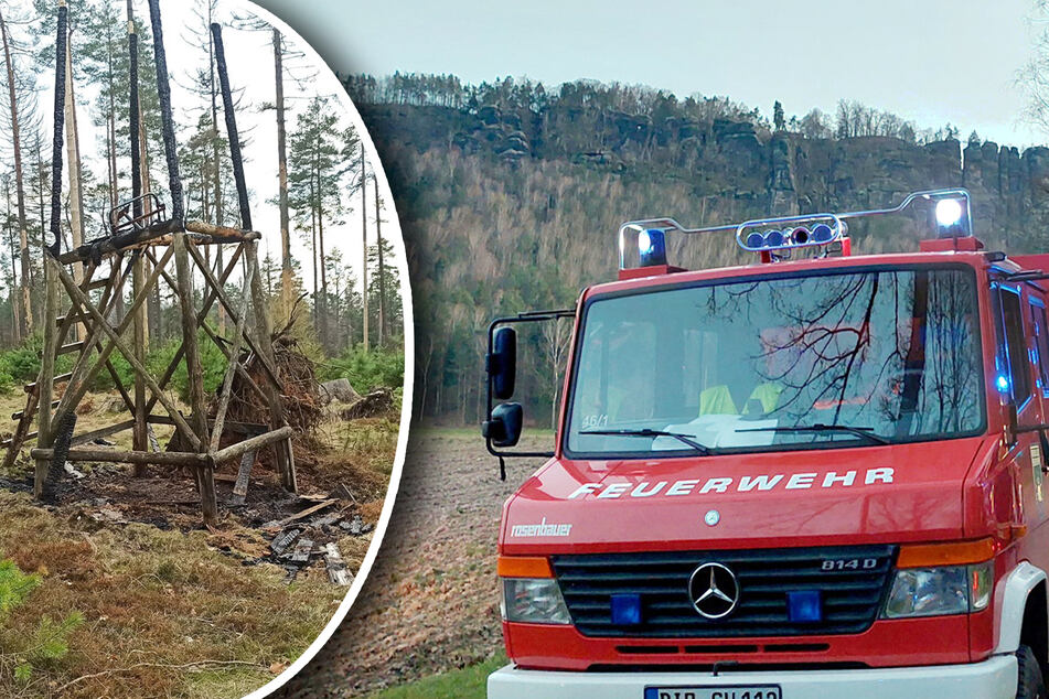 Sächsische Schweiz in Angst: Brandstifter sind schon wieder am Werk!