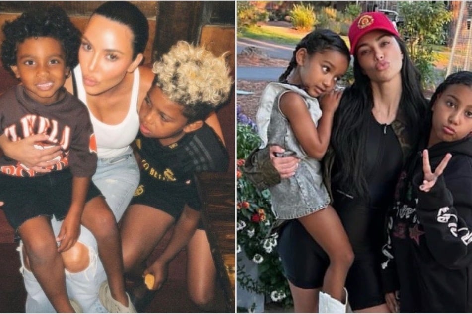 Kim Kardashian dished on her four kids playing matchmaker and making a "list" of the perfect guy for her.