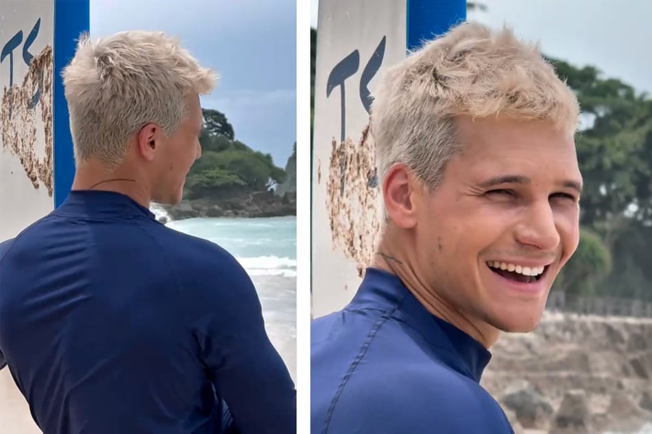 Am Donnerstag zeigte sich Wincent Weiss (32) plötzlich mit blonden Haaren auf Instagram.