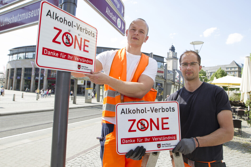 Plauen: Alkoholverbot in Innenstadt ist rechtswidrig!