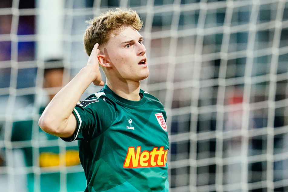 Kother hatte mit zwei Toren und zwei Vorlagen in der Relegation entscheidenden Anteil am Aufstieg von Jahn Regensburg.