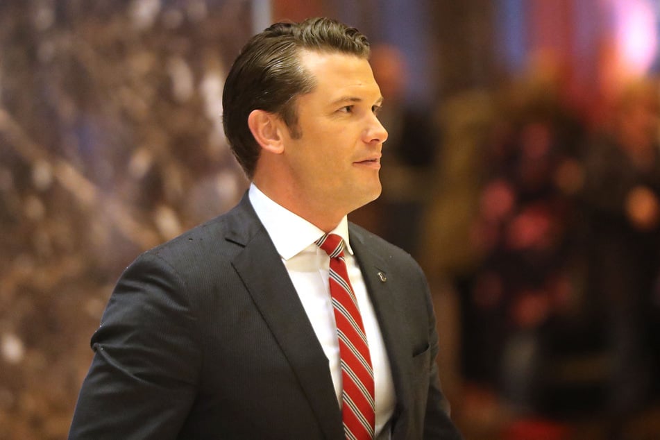 Fox News contributor Pete Hegseth arrives at Trump Tower on November 29, 2016 in New York City.